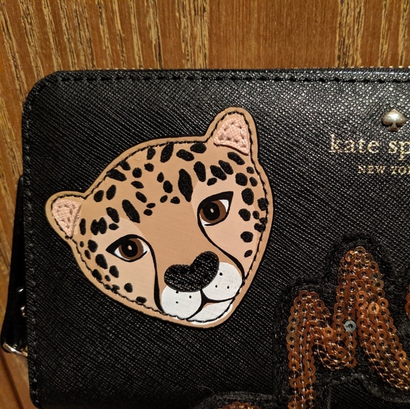 Last Day Sale! Kate Spade Run Wild Leopard Wallet - Picture 8 of 8